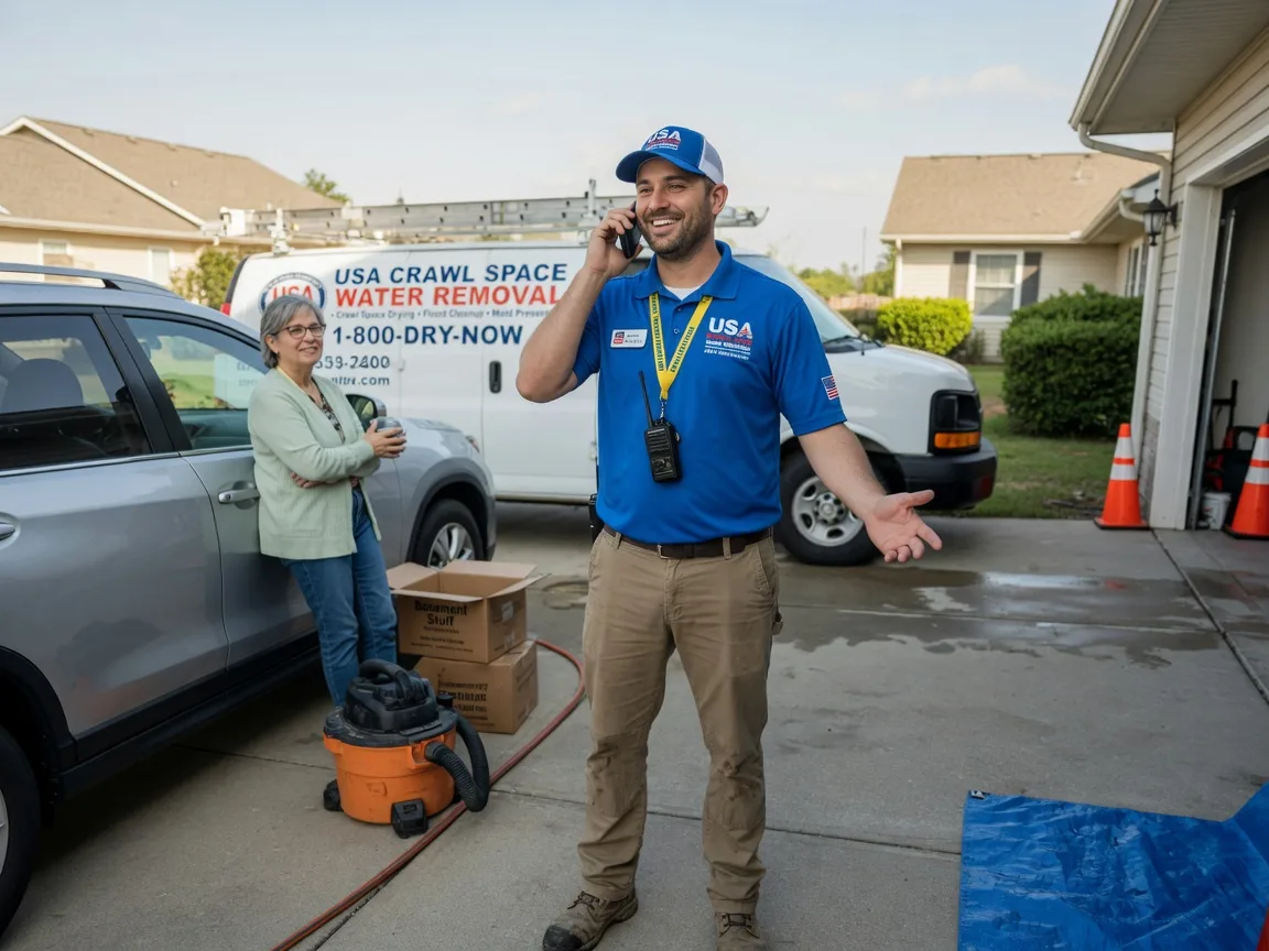 Crawl Space Water Removal Clinton, TN FAQs